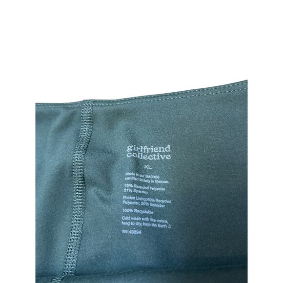 Girlfriend Collective Emerald Green Athletic High Rise Skort Size XL - Picture 5 of 6